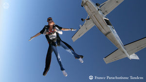 On va pas se mentir, sauter en parachute...  ça fout les ch'tons !
